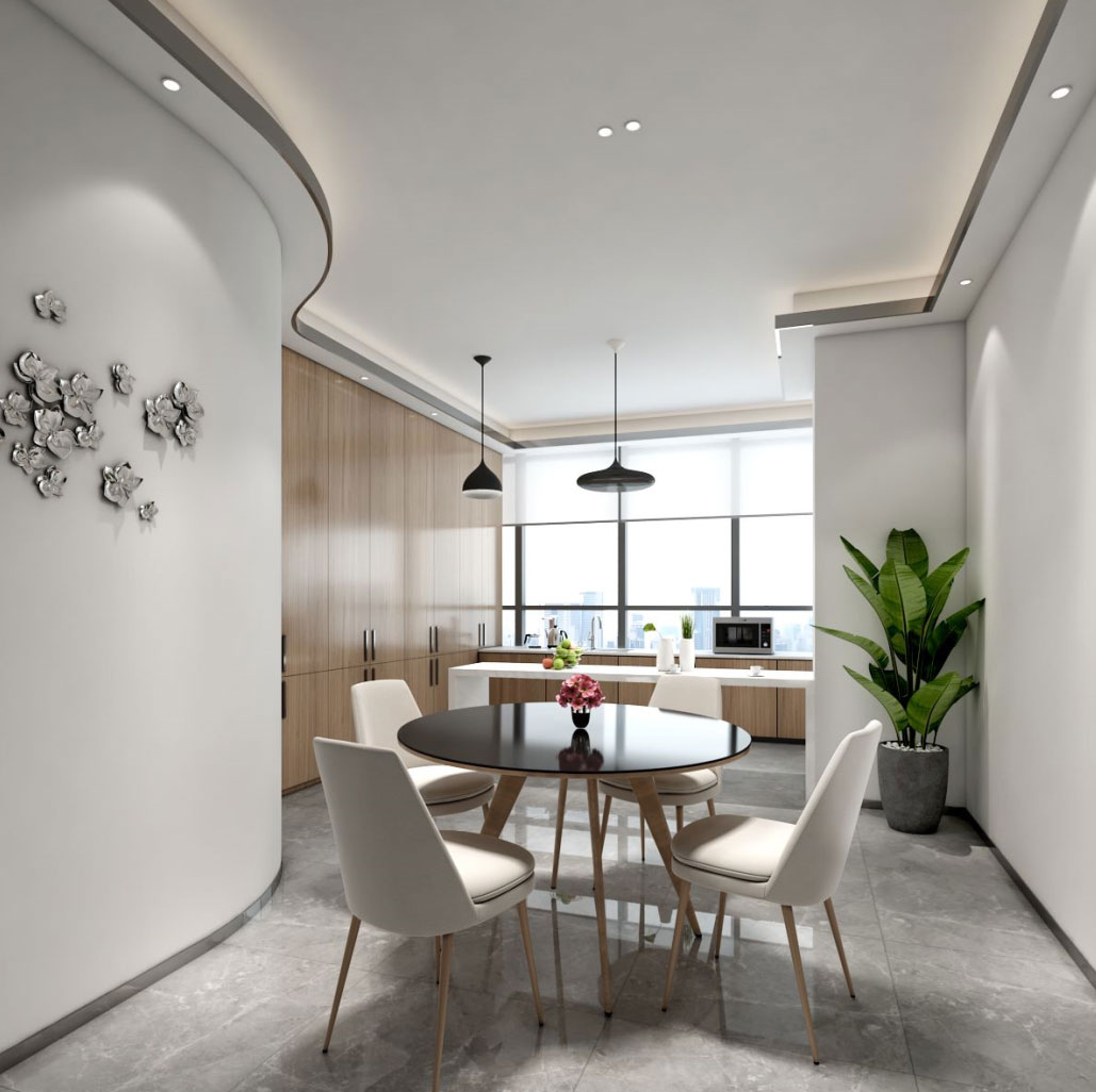 800平鄭州辦公室裝修設計效果圖