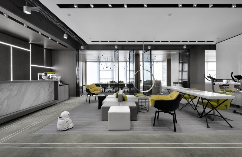 345平米鄭州辦公室設計裝修效果圖