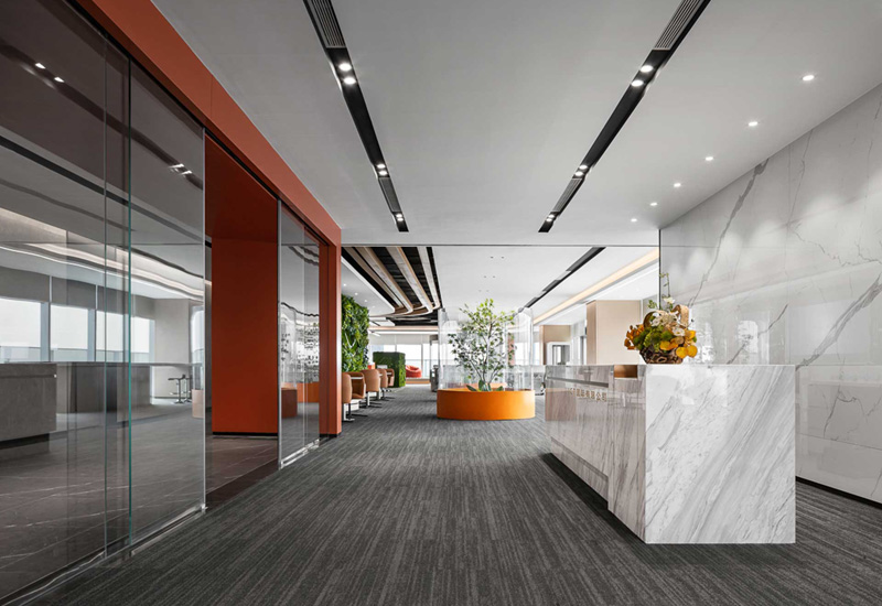 1000平米鄭州辦公室裝修效果圖