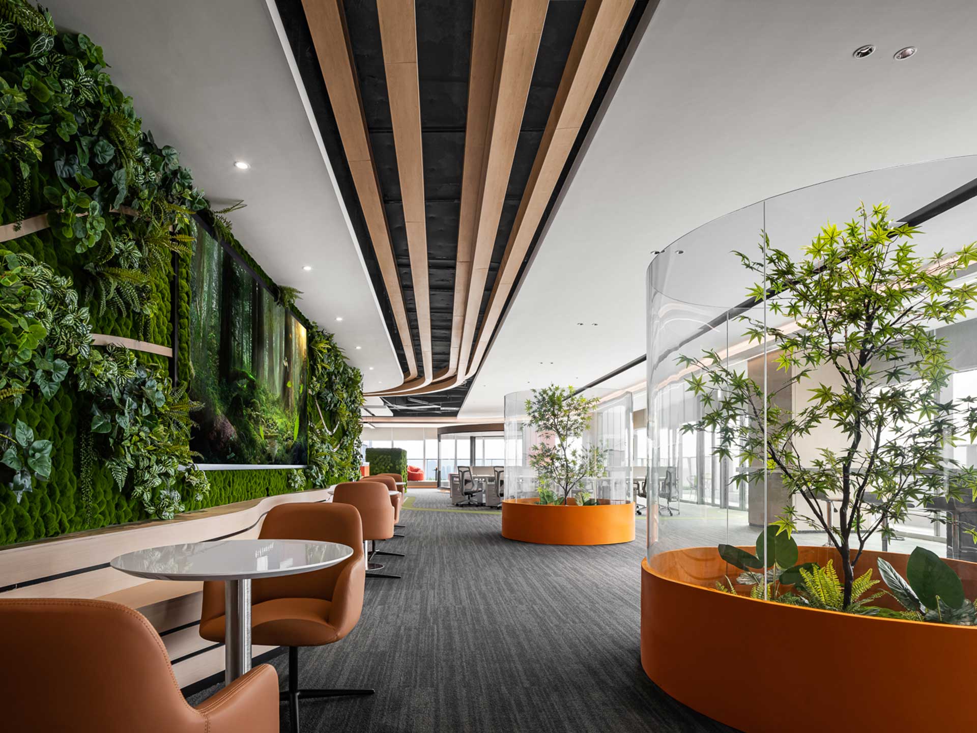 1000平米鄭州辦公室裝修效果圖