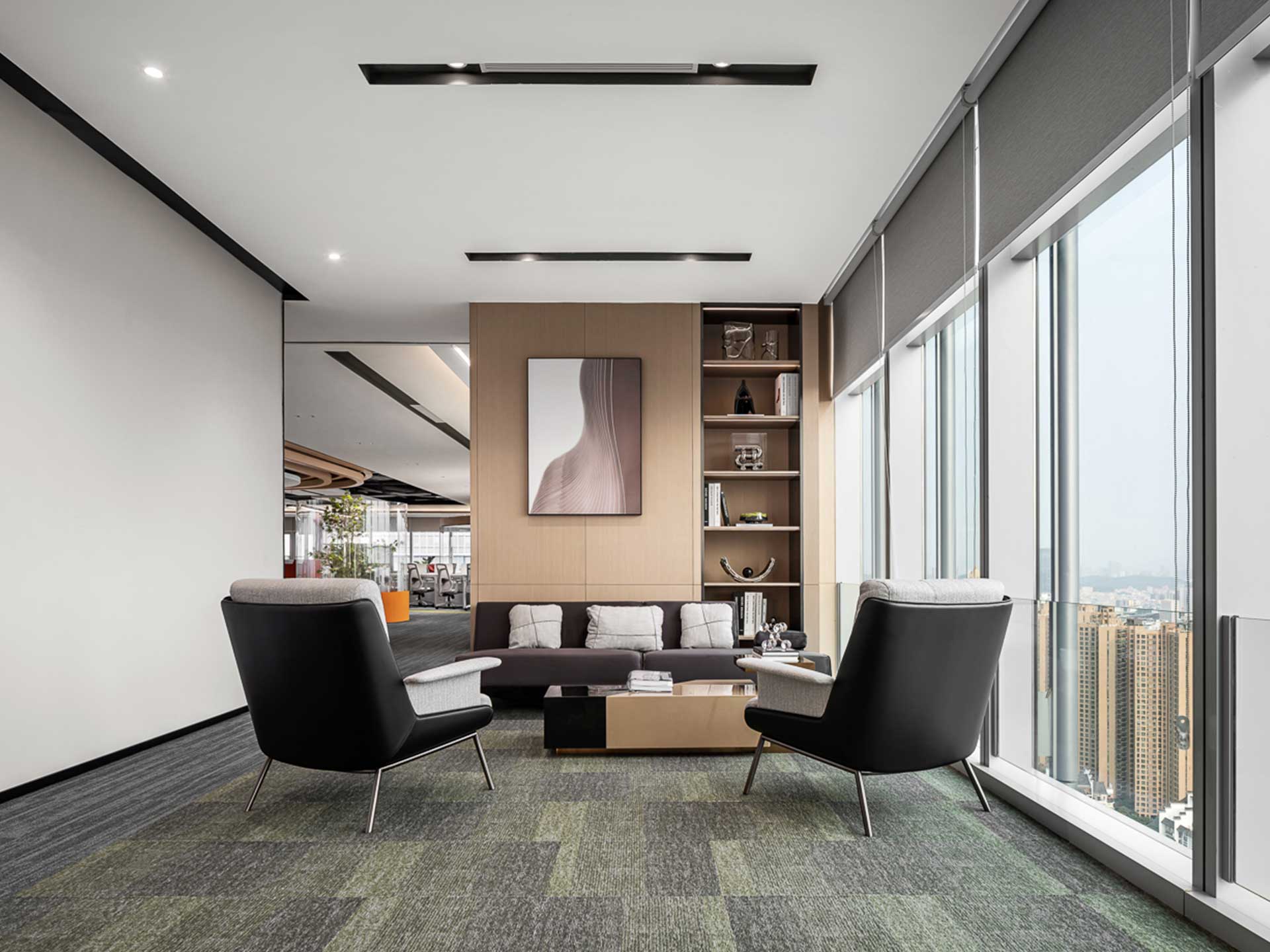 1000平米鄭州辦公室裝修效果圖