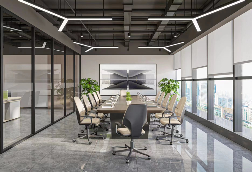 230平米科技公司辦公室裝修效果圖