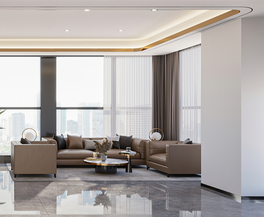 230平米科技公司辦公室裝修效果圖