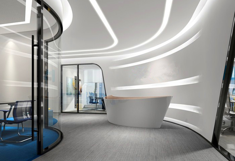 400平鄭州辦公空間設計效果圖