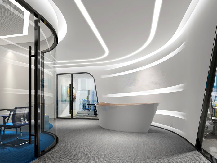 400平鄭州辦公空間設計效果圖