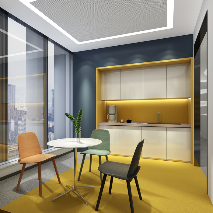 400平鄭州辦公空間設計效果圖