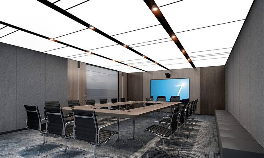 600平鄭州辦公室裝修設計效果圖