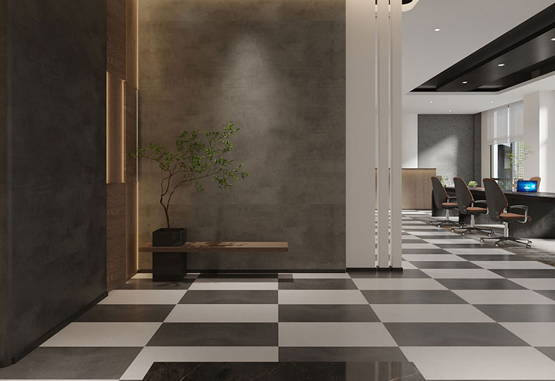 500平米科技辦公室裝修設計效果圖