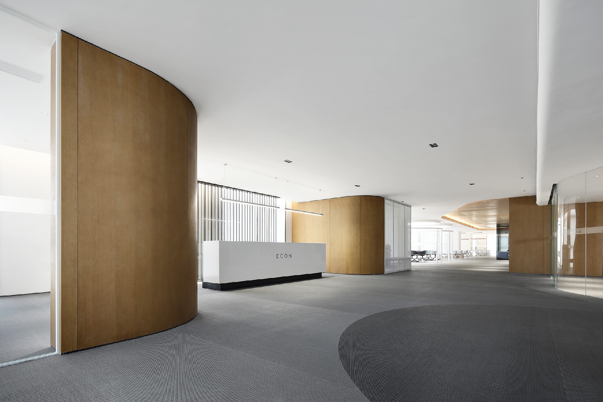 430平米鄭州辦公室裝修簡約效果圖