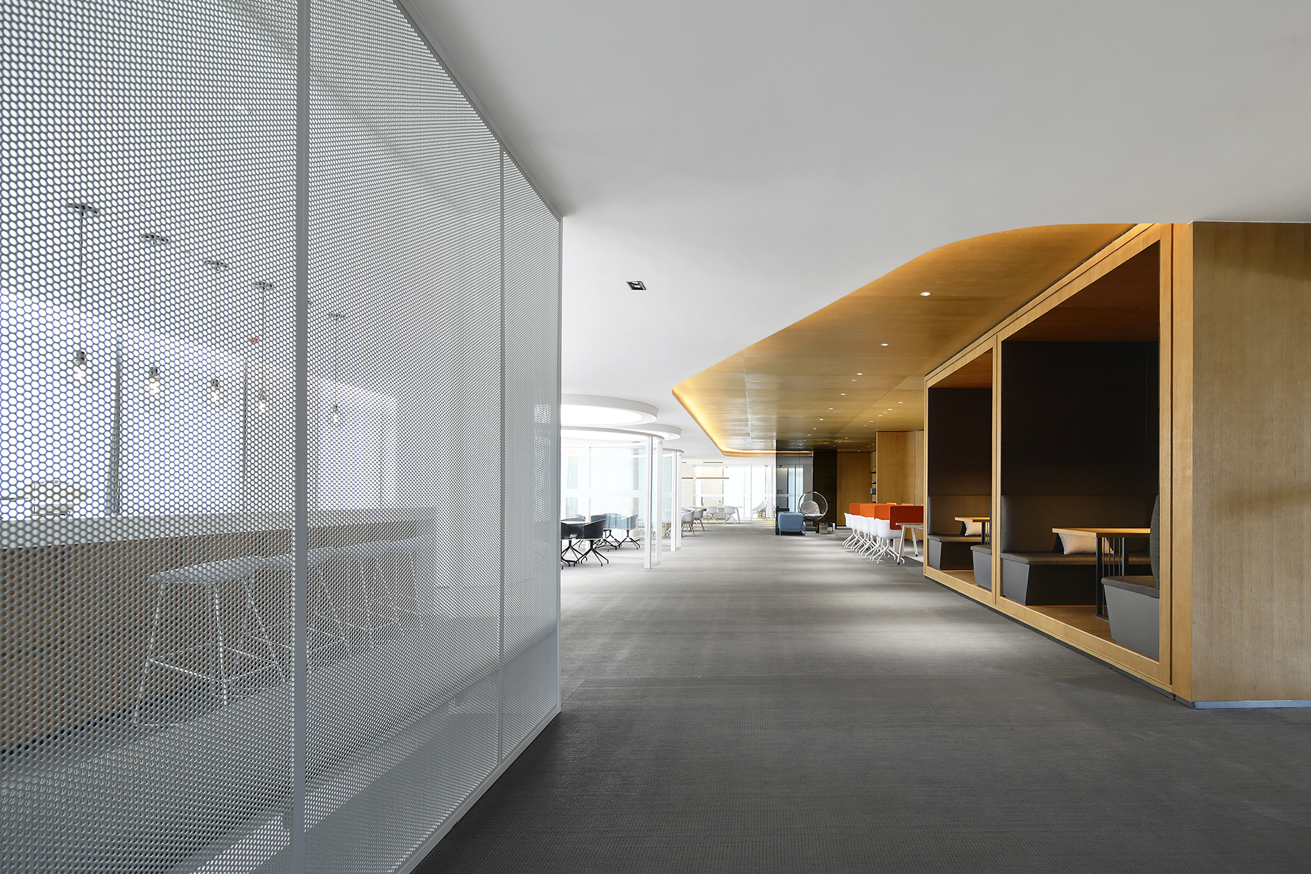 430平米鄭州辦公室裝修簡約效果圖