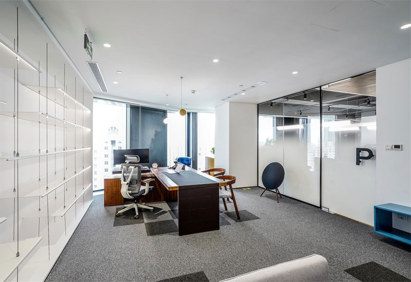 257平米辦公室裝修設計效果圖