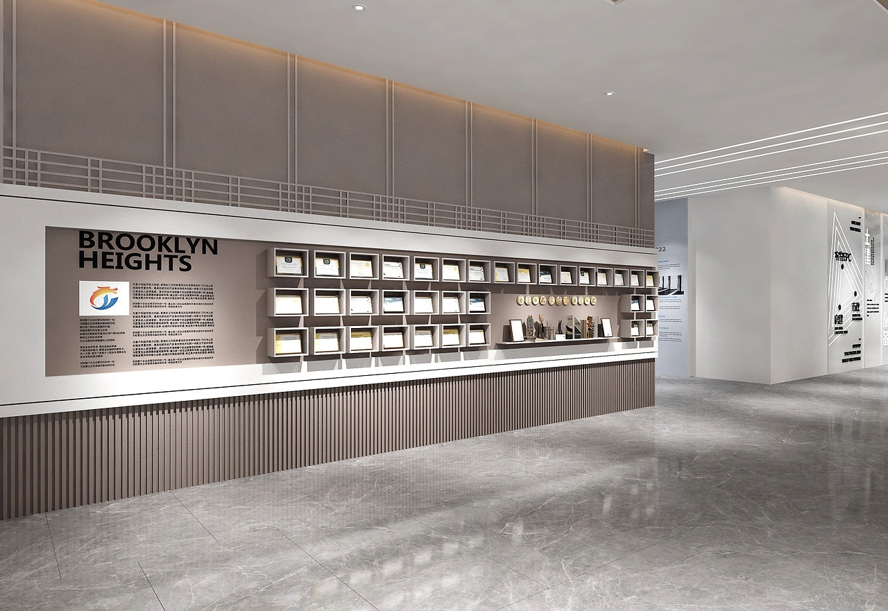 325平米鄭州辦公室裝修設計效果圖