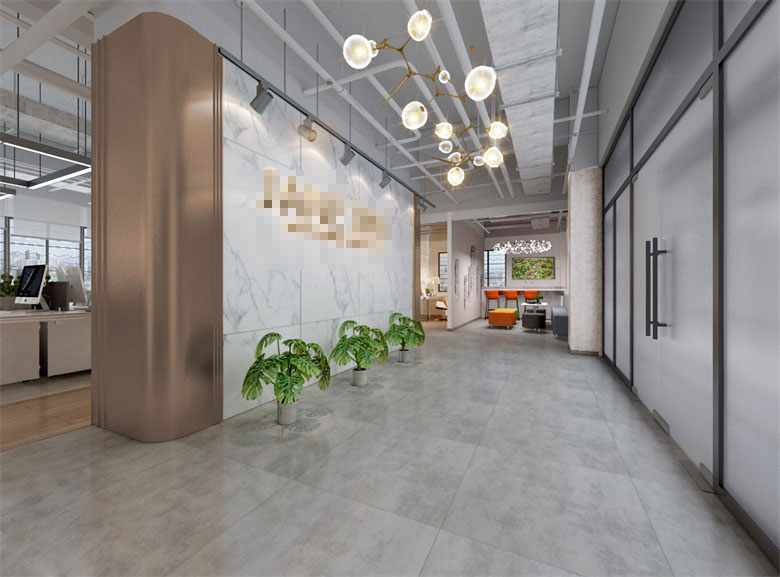216平米鄭州辦公室裝修設計效果圖
