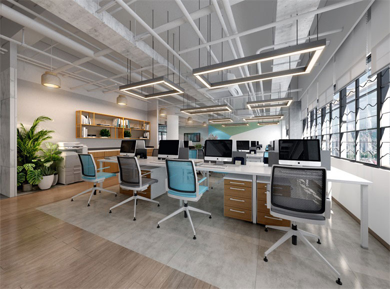 216平米鄭州辦公室裝修設計效果圖