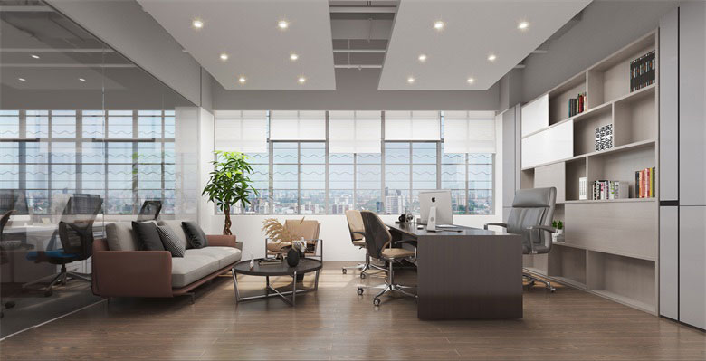 216平米鄭州辦公室裝修設計效果圖