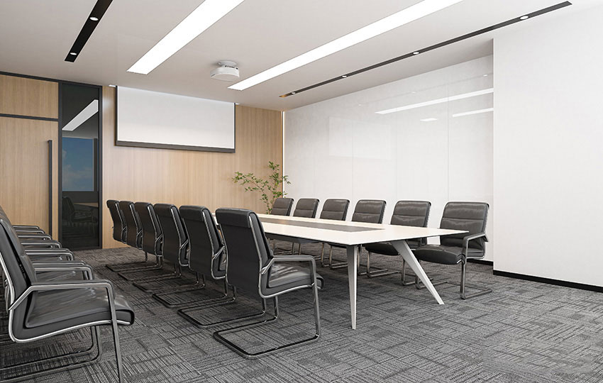 375平米鄭州辦公室裝修施工效果圖