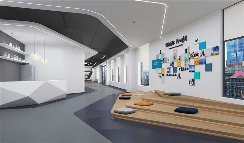 315平米鄭州企業(yè)辦公室裝修設(shè)計效果圖