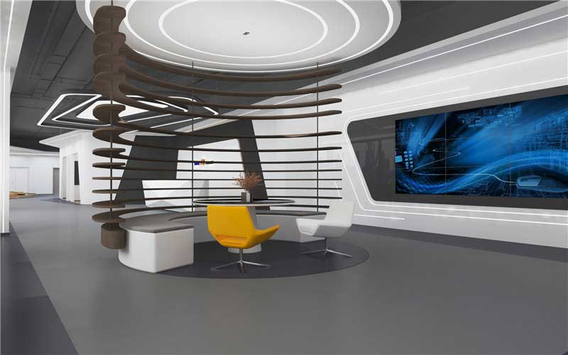 315平米鄭州企業(yè)辦公室裝修設(shè)計效果圖