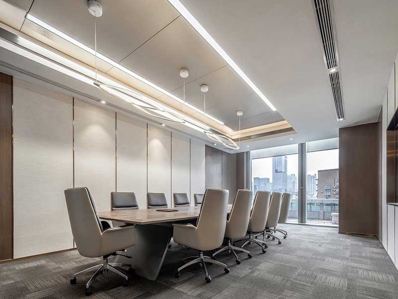 360平米鄭州企業辦公室裝修效果圖