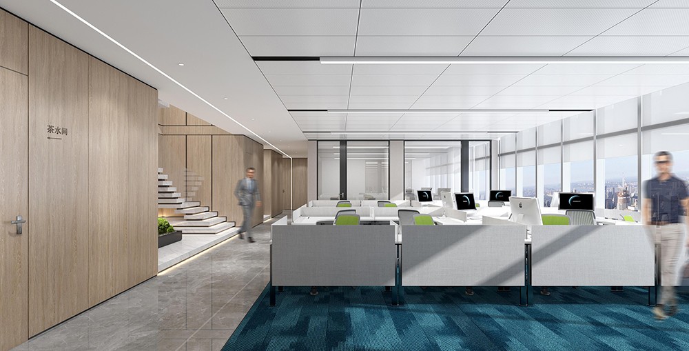 800平米鄭州辦公室裝修設(shè)計(jì)效果圖