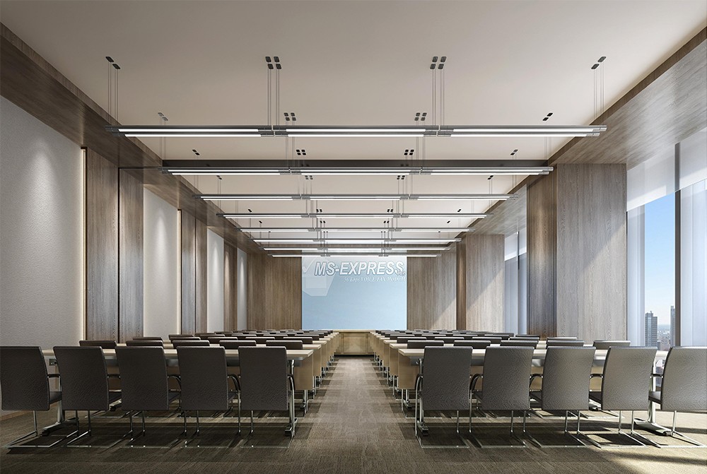 1300平米鄭州公司辦公樓設計效果圖