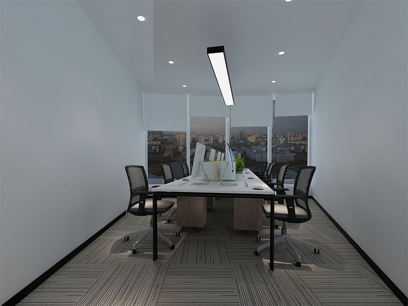 260平米鄭州辦公室裝修施工效果圖