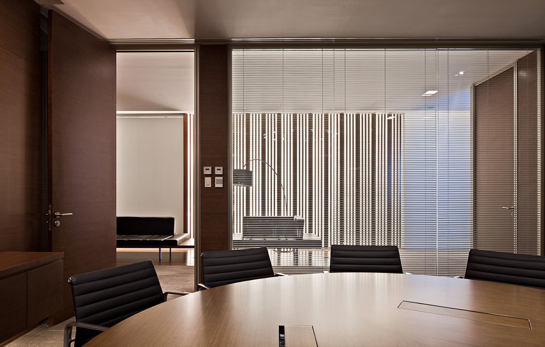 210平米商務辦公室裝修設計效果圖