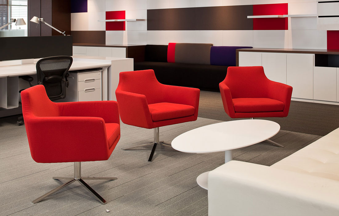 210平米商務辦公室裝修設計效果圖