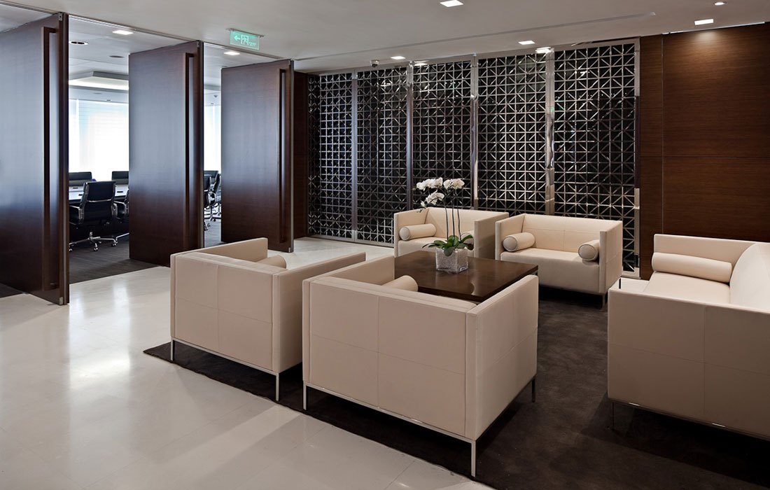 210平米商務辦公室裝修設計效果圖