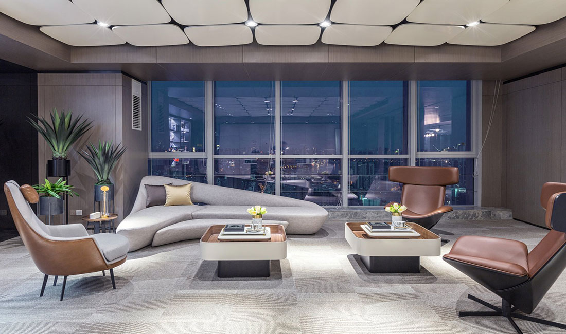 650平米鄭州辦公室裝修效果圖