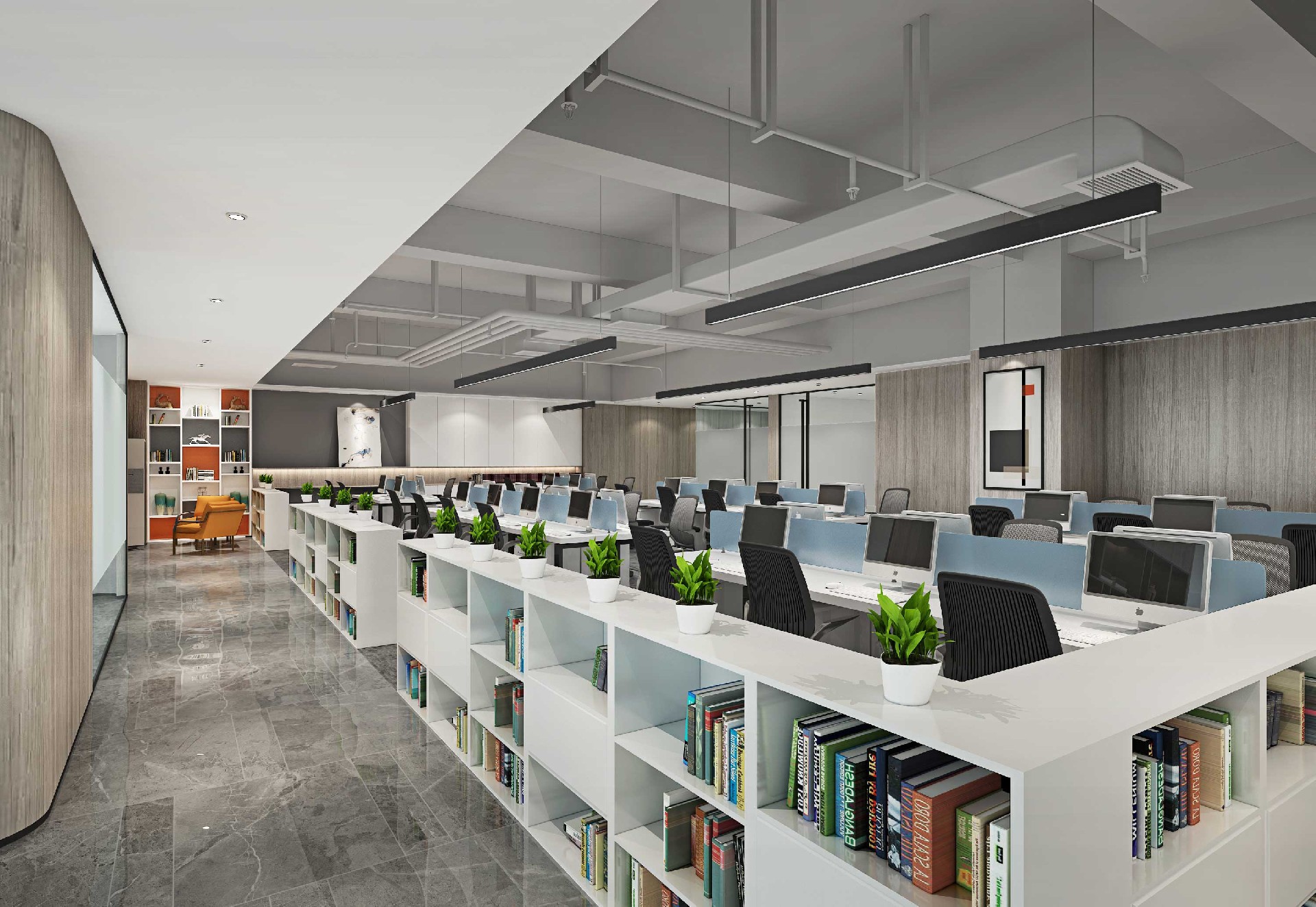 465平米鄭州辦公室裝修設(shè)計效果圖