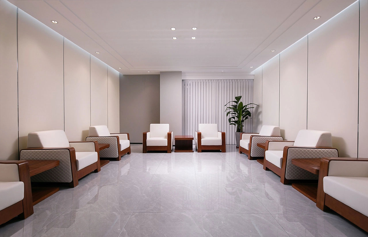 360平米鄭州辦公室設(shè)計施工效果圖