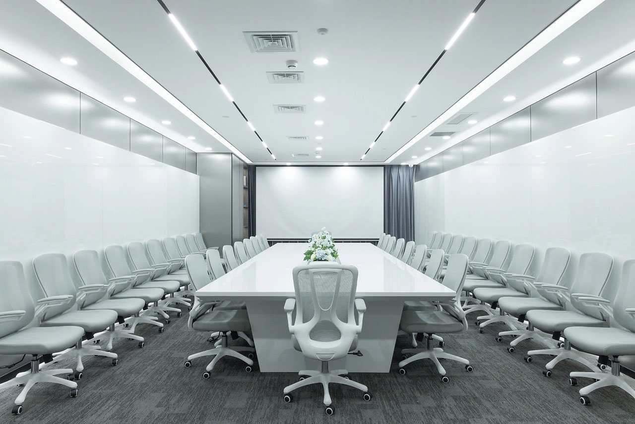 300平米企業辦公室裝修設計效果圖