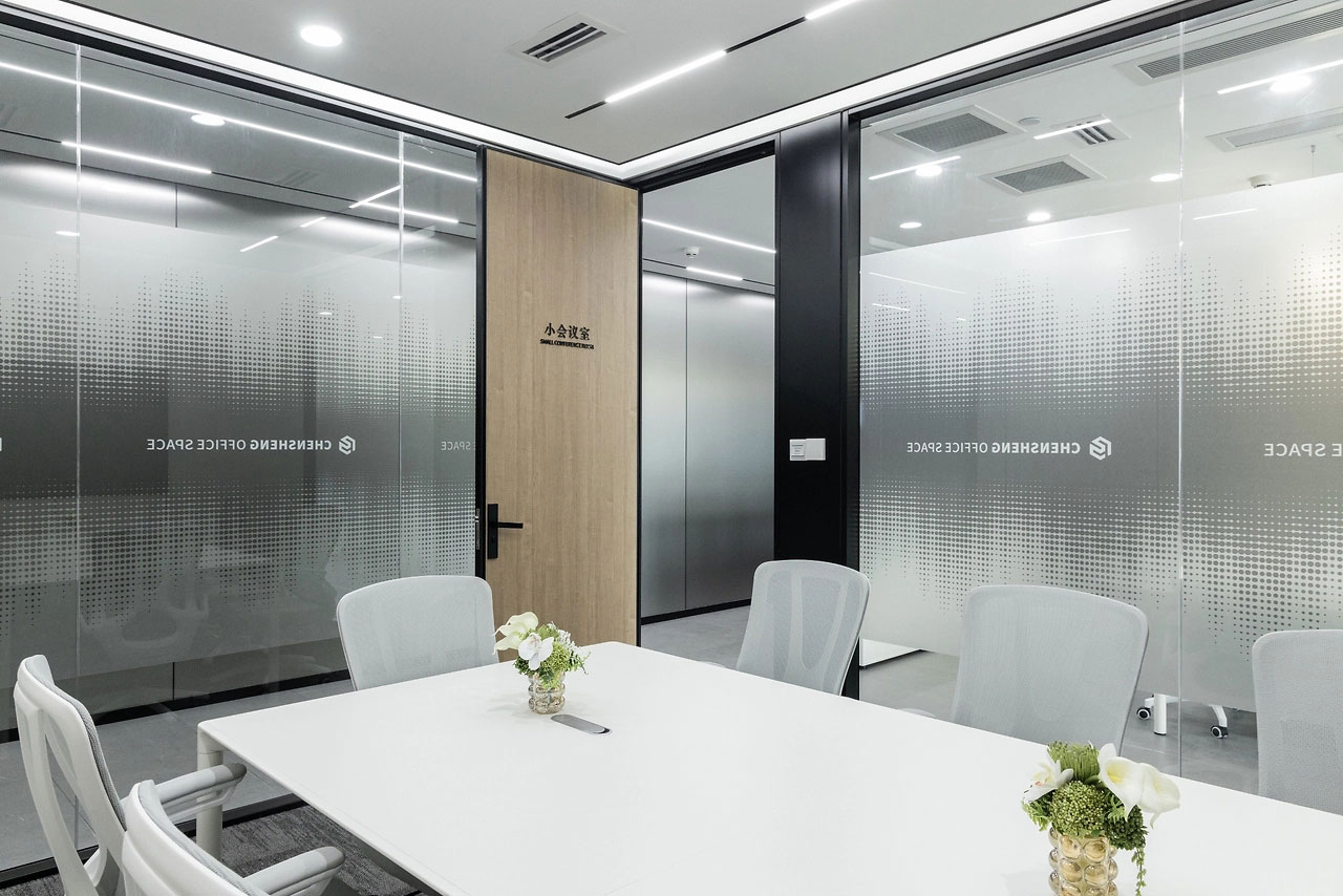300平米企業辦公室裝修設計效果圖