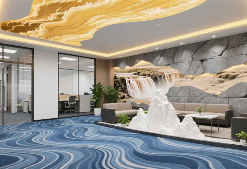 鄭州辦公室裝修如何體現黃河文化特色