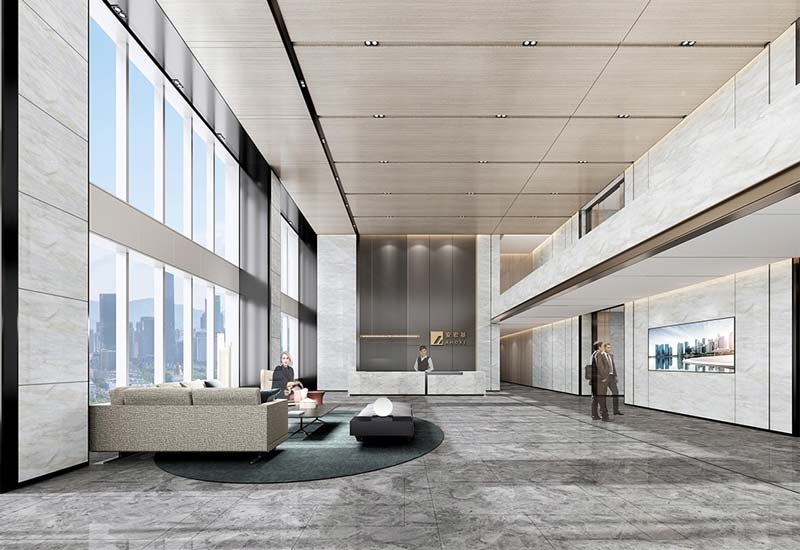 鄭州一樓辦公室裝修設計：防潮與通風優化策略