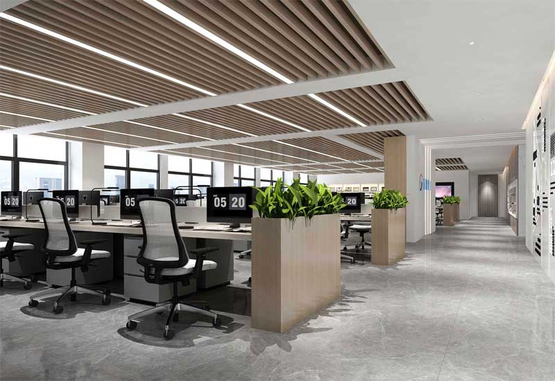 鄭州辦公室裝修工位間距不合理？通行動線優化