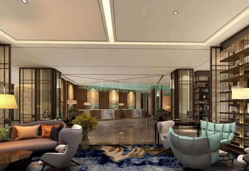 鄭州酒店辦公室裝修設計:與酒店風格的協調統一