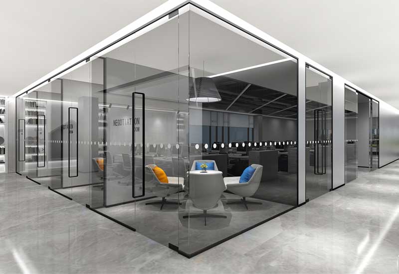 鄭州辦公室裝修隔斷施工輕鋼龍骨工藝標準