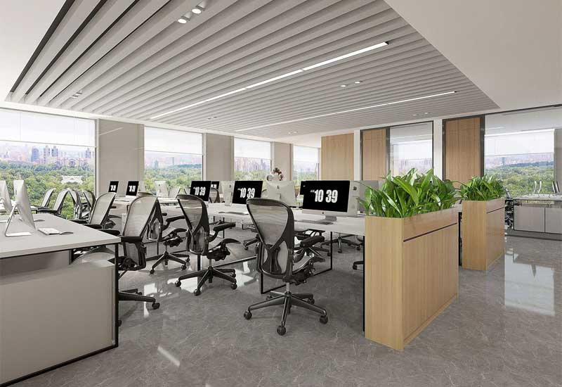 鄭州辦公室裝修吊頂施工工藝與常見問題避免